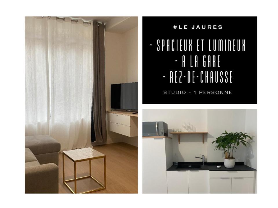#Le Jaures - Studio A La Gare - Neuf Et Lumineux Брив-ла-Гаярд Екстер'єр фото